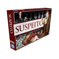 Jogo Suspeito de Tabuleiro Descubra Detetive os Misterios Pais e Filho