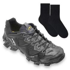 Kit Tênis Bull Terrier Cyber Masculino + Par de M-Masculino