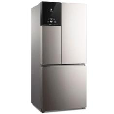Geladeira Electrolux Frost Free Inverter 590L AutoSense 3 Portas Cor Inox Look (IM8S) (220 Volts)