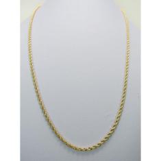 Colar Corrente Cordão Baiano 70cm Em Ouro 18k750 Certificado