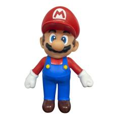 Boneco Super Mario Articulado Personagem Jogo Videogame 25cm
