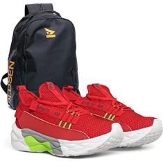Tenis Masculino High Effect Corrida Academia Caminhada + Mochila Oldsen