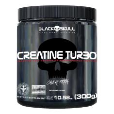 CREATINE TURBO - 300G - BLACK SKULL-Unissex