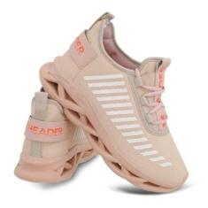 Tênis Esportivo Academia Corrida Caminhada Leve Confortável-Feminino