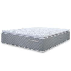 Colchão King Molas Ensacadas Pillow Top Premium Sleep 193x203cm BF Col