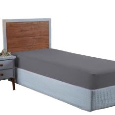 Lençol Solteiro Aveludado 400 Fios Cama Box e Infantil com Elástico Av