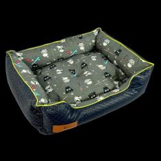 Cama para cachorro cama para gato caminha para pet retangular space ca