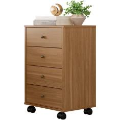 Mesa De Cabeceira 04 Gavetas Presence 9070 Amendola Touch Demobile Amendola Touch