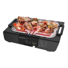 Churrasqueira Elétrica Grill Menu Grl810 Cadence 127v, Preto, 110V