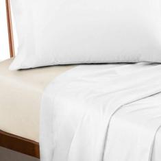 Lençol Profissional Elástico Solteiro 200 Fios Perola - Estamparia S.A