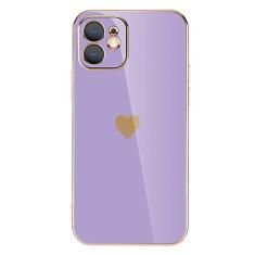 Capa de telefone de proteção de lente de revestimento sólido para iPhone 12 11 Pro Max X XR XS Max 7 8 6 6s Plus SE 3 2022 13 Pro Max Capa macia, roxa, para iPhone XS