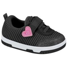 Tênis Molekinha 2728.103 Menina - Preto