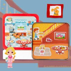 2020 Educação Infantil Quebra-cabeça magnético Correspondência cognitiva