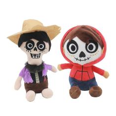 2pcs coco pelúcia brinquedo mig drucito doll 20cm ( um tamanho )