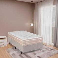 Base Box Solteiro 96x203x28cm Idea Bege Herval Bege