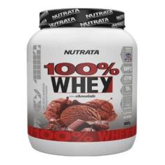 100% Whey Nutrata 900G Baunilha Nutrata