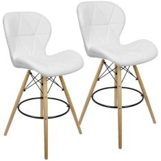 Banqueta Slim (Pé Madeira)