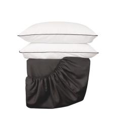 Jogo De Lençol Queen C/ Elástico Línea Casal 03 Peças - Casa Paulinha,