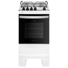 Fogão Atlas Agile Up Inox 4Q Bocas - Branco Pratikza