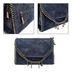 BOLSA FEMININA TRANSVERSAL ALÇA DE CORRENTE - GOLDEN FÊNIX-Feminino