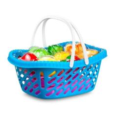 Brinquedo Infantil Criança Creative Fun Cestinhas de 6 Legumes (Cores 