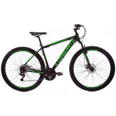 Bicicleta Aro 29 Conquest 21 Marchas Freios a Disco Câmbios Shimano-Unissex
