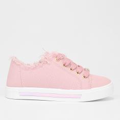 Tênis Infantil Molekinha Cano Baixo Destroyed Menina-Feminino