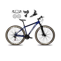 Bicicleta Aro 29 Absolute Nero 5 24v Câmbios Shimano Freios Hidráulicos Suspensão Pneus com Faixa-Unissex