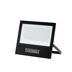 Refletor Led 100w Luz Amarela 3000k Taschibra Preto