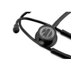 Estetoscópio Duplo Inox Profissional Adulto Infantil Bic,  Preto Total