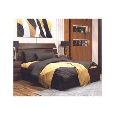 Cama casal premium tcil - TCIL MÓVEIS, CUMARU