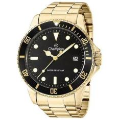 Relógio Masculino Dourado Champion CA31266U