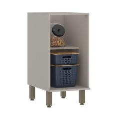 Balcão de Cozinha com Tampo 40 cm 1 Porta Stylo Luciane Móveis - Lucia