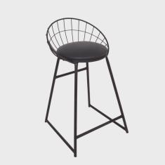 Banqueta Estilo Industrial Gaulle Ambiente Principal Escritório