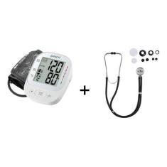 Monitor De Pressão Arterial Digital + Esteto Rappaport Duplo Adulto E 