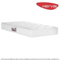 Colchão Solteiro Herval Top D45 New, 25x78x188 cm, Espuma D45