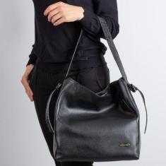 Bolsa sacola de ombro em couro croco Mara-Feminino