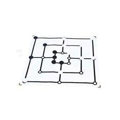 Brinquedos Educativos - Jogo de Trilha 45x45cm 18 Peças
