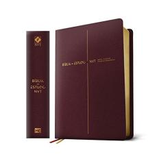 Bíblia de Estudo NVT (Nova Versão Transformadora): Capa Vinho