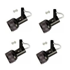 Kit 4 Spot Trilho Perfilado Eletro calha Par20 Bulbo OL1