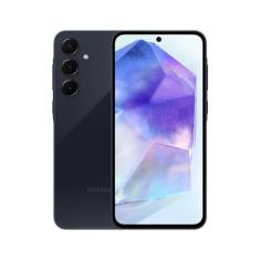 Samsung Celular Galaxy A55 5G, Câmera Tripla até 50MP, Tela 6.6", 128GB Azul Escuro