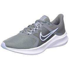 Nike Downshifter 11 Womens Shoes Size 7.5, Color: Grey/White