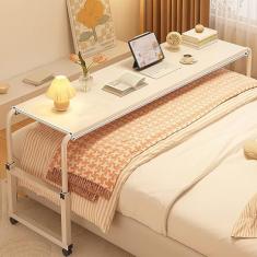 SilteD Sobre a cama, mesa com rodas, mesa sobre a cama, mesa sobre a cama king size, escrivaninha sobre a cama, mesa sobre a cama com rodas, altura ajustável, mesa móvel transversal, adequada para