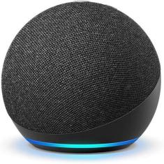 Echo Dot 4 Geração Smart Speaker Com Alexa - Cor Preta