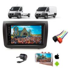 Mp5 Multimidia Moldura 2 din Fiat Ducato 2019 2020 + Camera - Sp. Repo