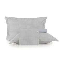 Jogo de Cama Casal 3 pçs Poá - ALTENBURG, Cinza