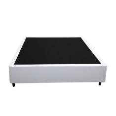 Base Box Viúva Santo Box Sintético Branco 40x128x188