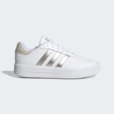 Tênis Adidas Court Platform Feminino Cor Branco - 39
