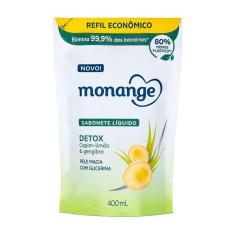 Sabonete Líquido Monange Refil Detox 400ml