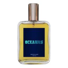 Perfume Oceanus 100Ml - Essência Importada + Óleo Essencial - Essência